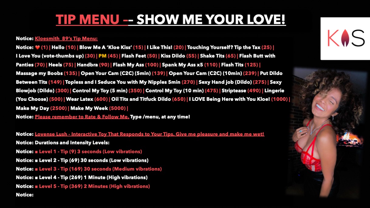 Feb 2025 - Kloesmith_89 is a Top Model on UN Cams