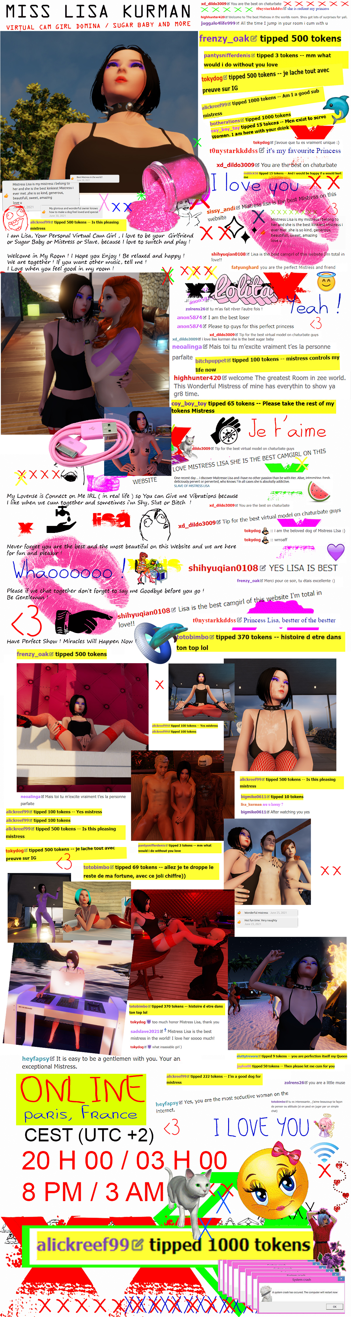 Mar 2025 - Systaime is a Top Model on UN Cams